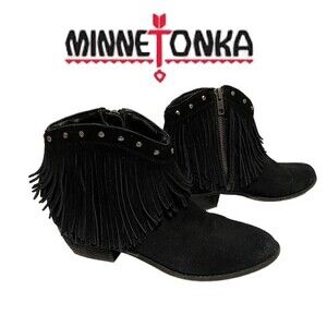 Minnetonka BANDERA Suede‎ Leather Boots